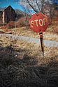 Stop Sign, Pennhurst